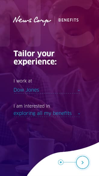 News corp: Tailor your experience