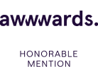 Awwwards Honorable Mention