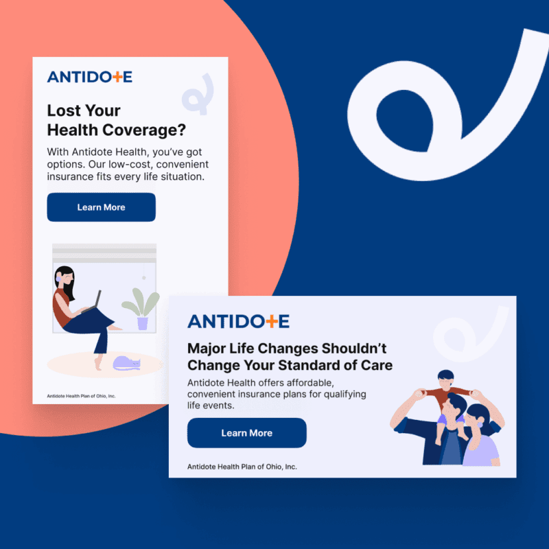 antidote health insurance lead ads