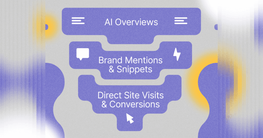 Screenshot of a Google search results page displaying an AI Overview panel at the top, featuring a concise summary paragraph with highlighted source link cards underneath.