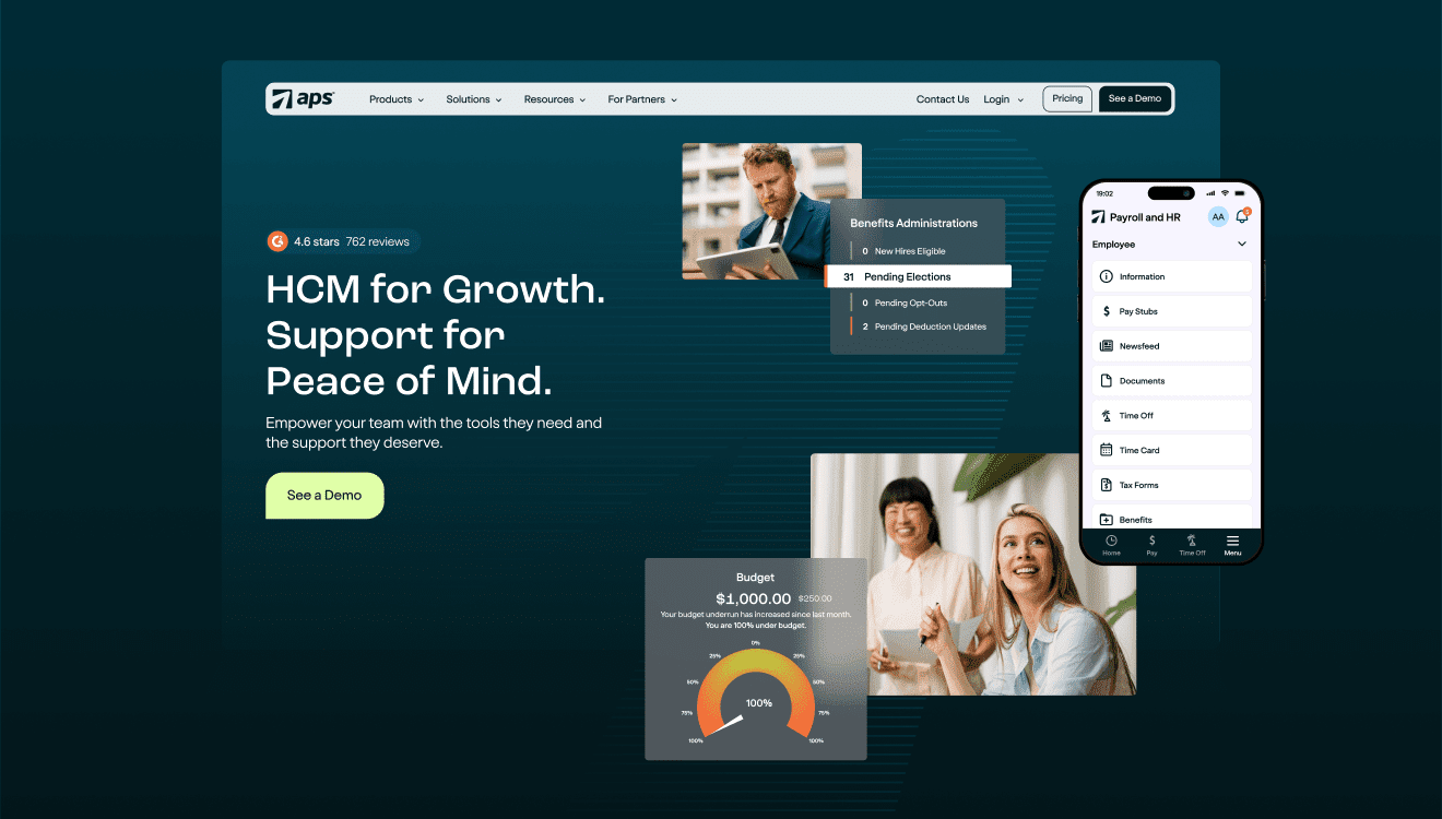 APS Homepage image